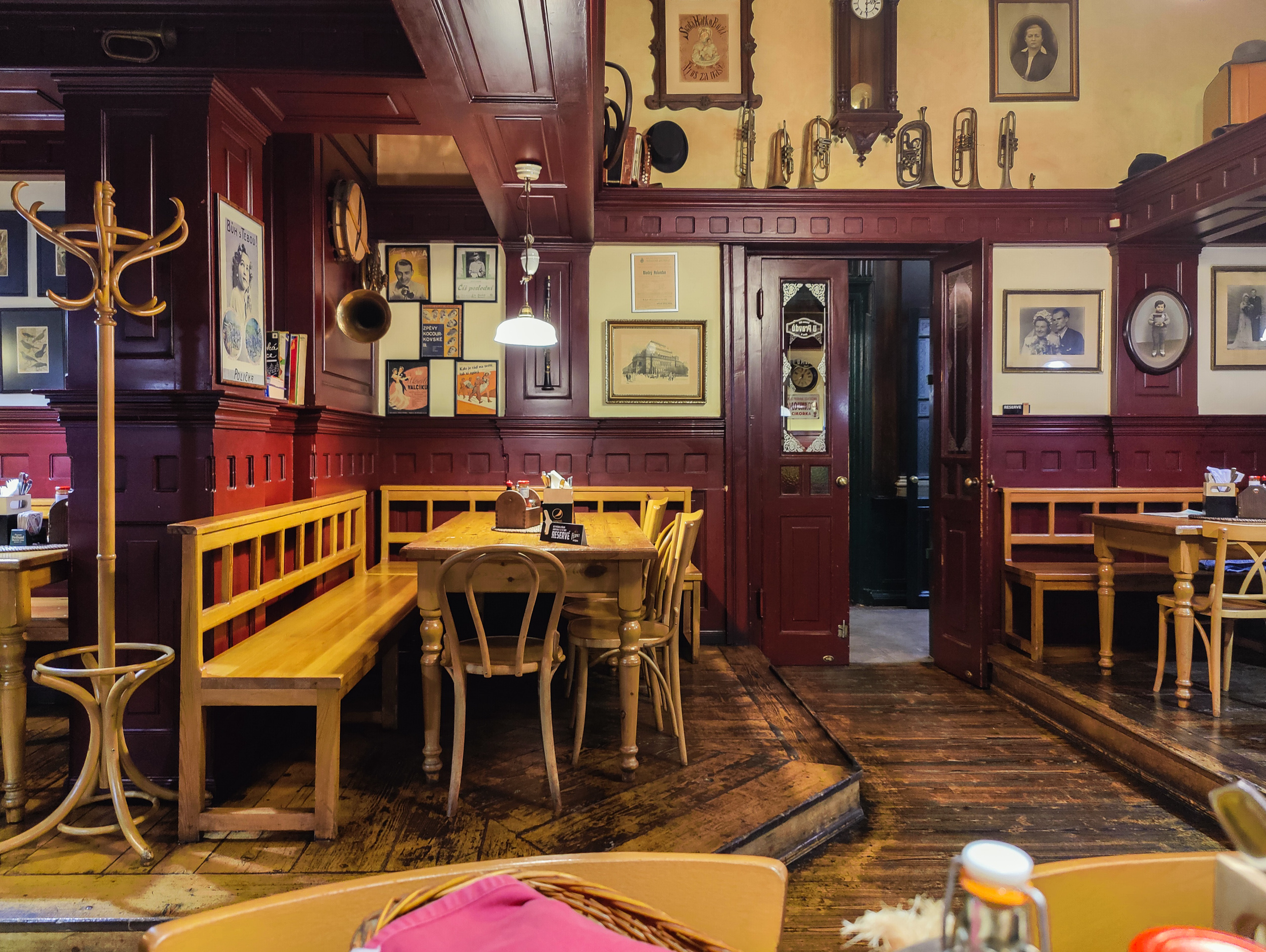 Abendessen in einem böhmischen Gasthaus